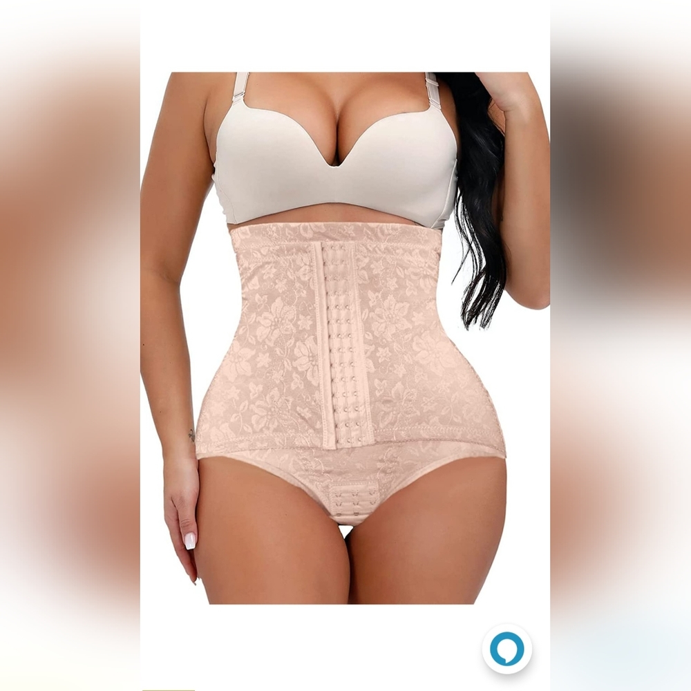 NWT ShaperQueen 1010 Women's Best Waist Cincher Body Shaper Trainer Girdle